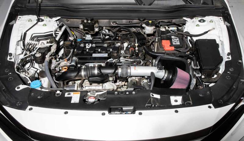 K&N 18-19 Honda Accord L4-1.5L F/I Typhoon Air Intake K&N Engineering Cold Air Intakes  AXOPROS