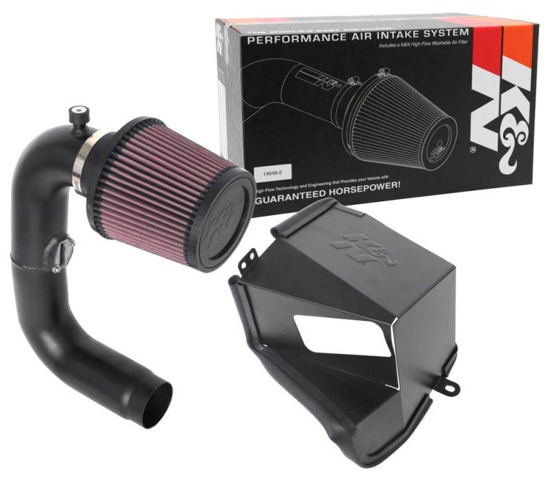K&N 18-19 Subaru WRX 2.0L Turbo Typhoon Air Intake K&N Engineering Cold Air Intakes  AXOPROS