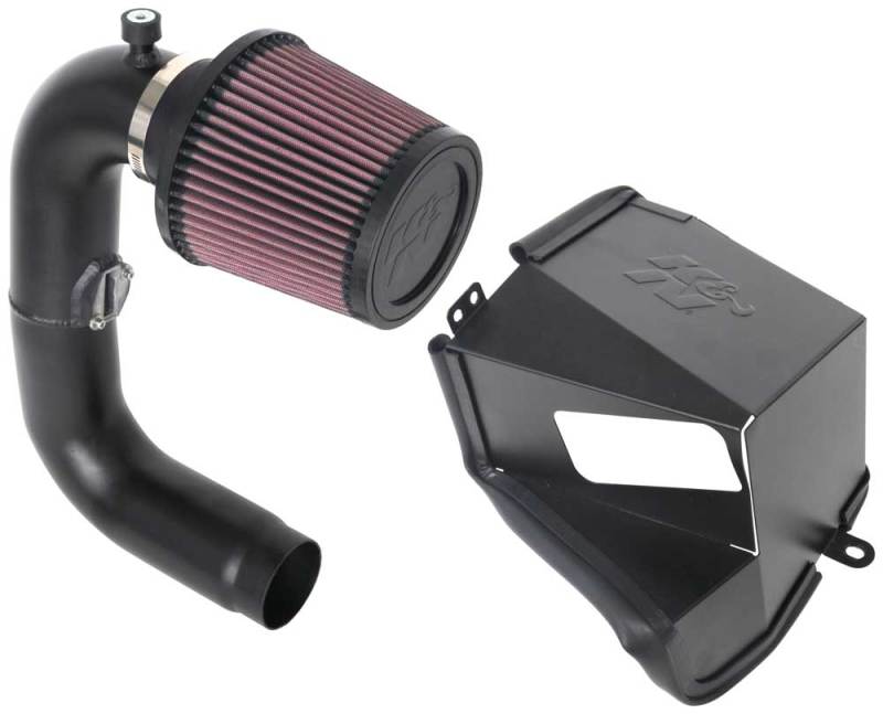 K&N 18-19 Subaru WRX 2.0L Turbo Typhoon Air Intake K&N Engineering Cold Air Intakes  AXOPROS