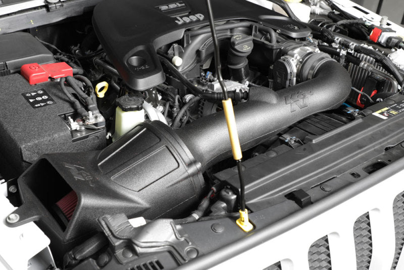 K&N 18-20 Jeep Grand Cherokee 3.6L V6 Performance Intake Kit K&N Engineering Cold Air Intakes  AXOPROS