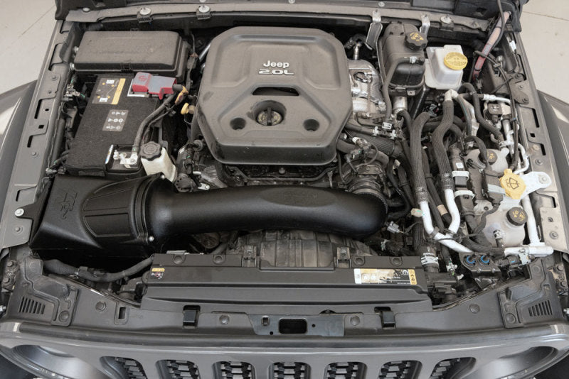 K&N 18-20 Jeep Wrangler JL 2.0L Aircharger Performance Intake K&N Engineering Cold Air Intakes  AXOPROS