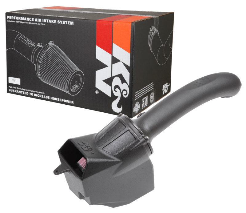 K&N 18-20 Jeep Wrangler JL 2.0L Aircharger Performance Intake K&N Engineering Cold Air Intakes  AXOPROS