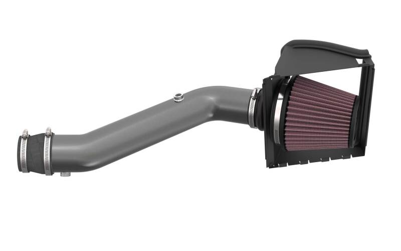 K&N 18-24 Ford F150 3.3L V6 Performance Air Intake System w/ Red Air Filter K&N Engineering Cold Air Intakes  AXOPROS