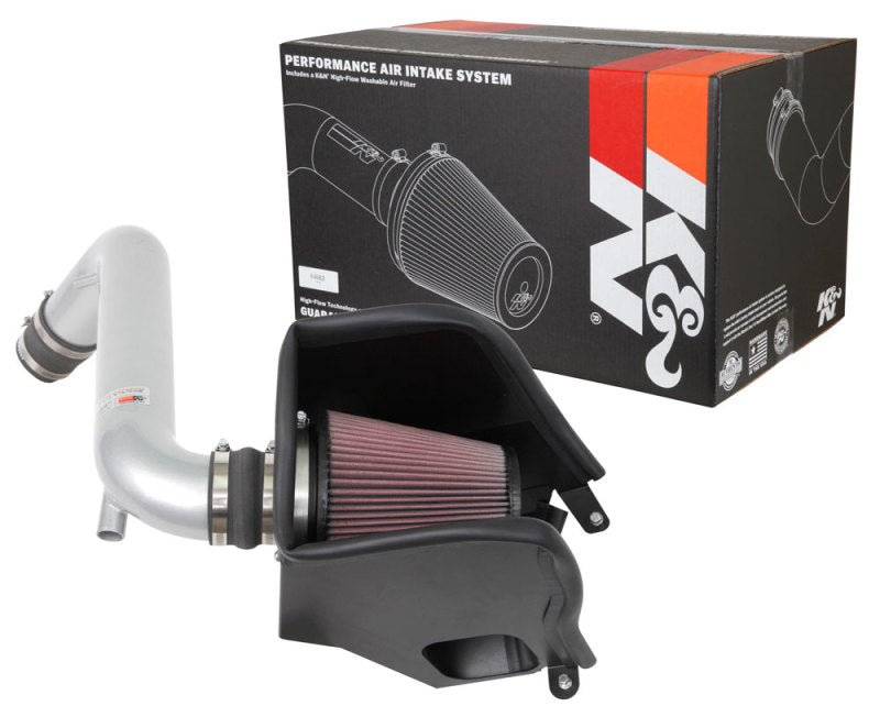 K&N 19-20 Hyundai Veloster R L4-1.6L F/I Typhoon Performance Air Intake System K&N Engineering Cold Air Intakes  AXOPROS