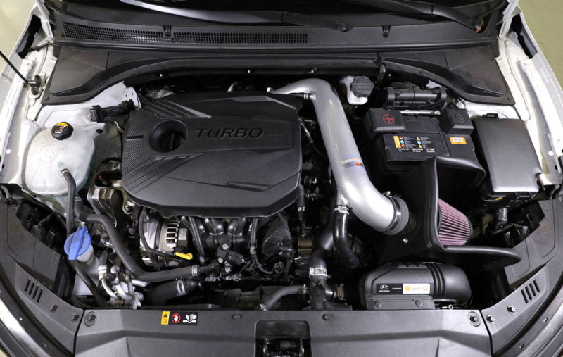 K&N 19-20 Hyundai Veloster R L4-1.6L F/I Typhoon Performance Air Intake System K&N Engineering Cold Air Intakes  AXOPROS
