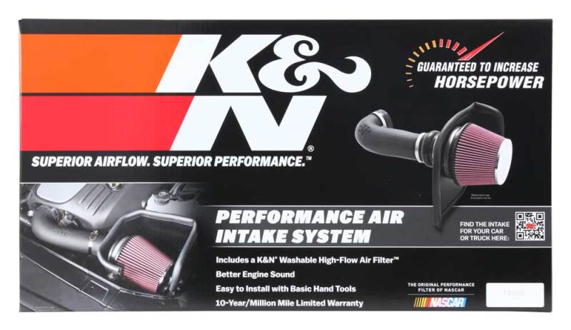 K&N 19-20 Jeep Cherokee L4-2.4L Performance Air Intake Kit K&N Engineering Cold Air Intakes  AXOPROS