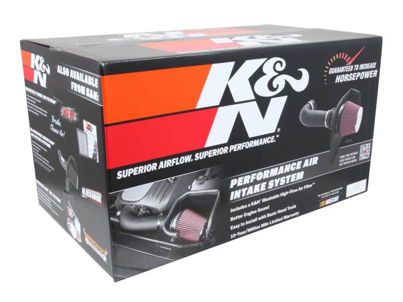 K&N 19-20 Jeep Cherokee L4-2.4L Performance Air Intake Kit K&N Engineering Cold Air Intakes  AXOPROS