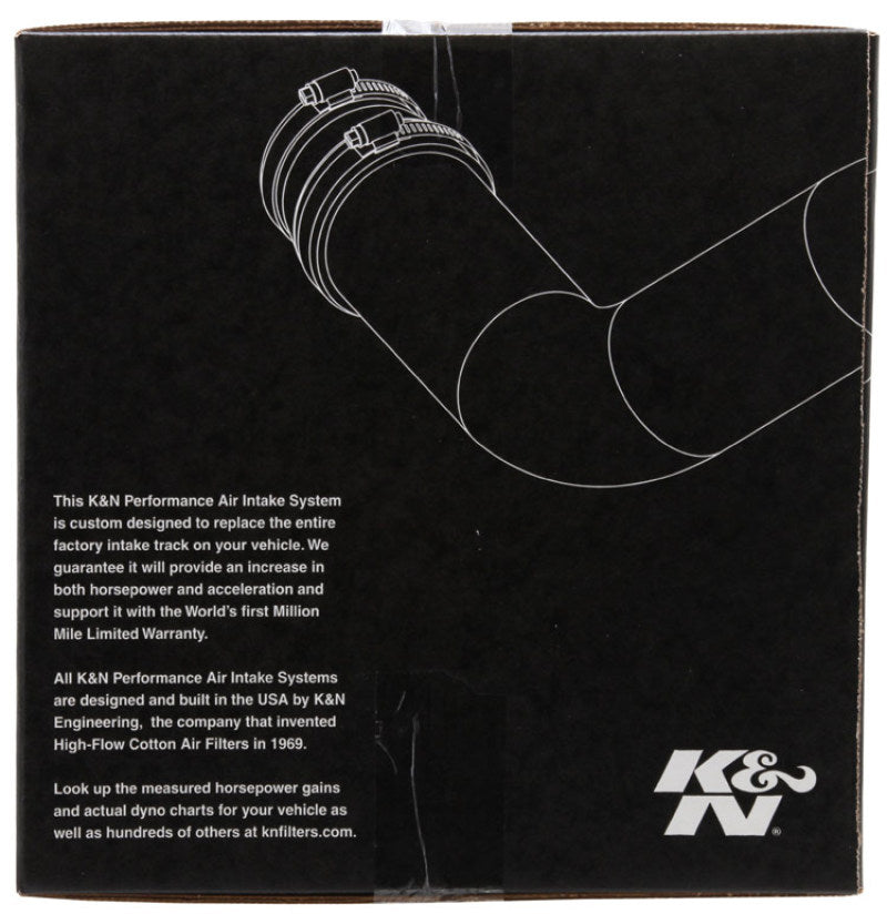 K&N 19-20 Jeep Cherokee V6-3.2L Aircharger Performance Intake K&N Engineering Cold Air Intakes  AXOPROS