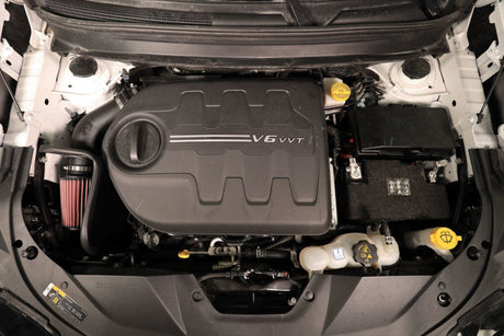 K&N 19-20 Jeep Cherokee V6-3.2L Aircharger Performance Intake K&N Engineering Cold Air Intakes  AXOPROS