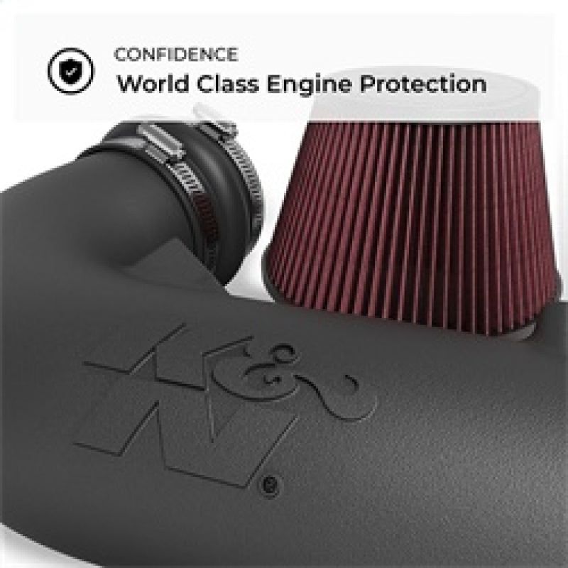 K&N 19-20 Jeep Cherokee V6-3.2L Aircharger Performance Intake K&N Engineering Cold Air Intakes  AXOPROS