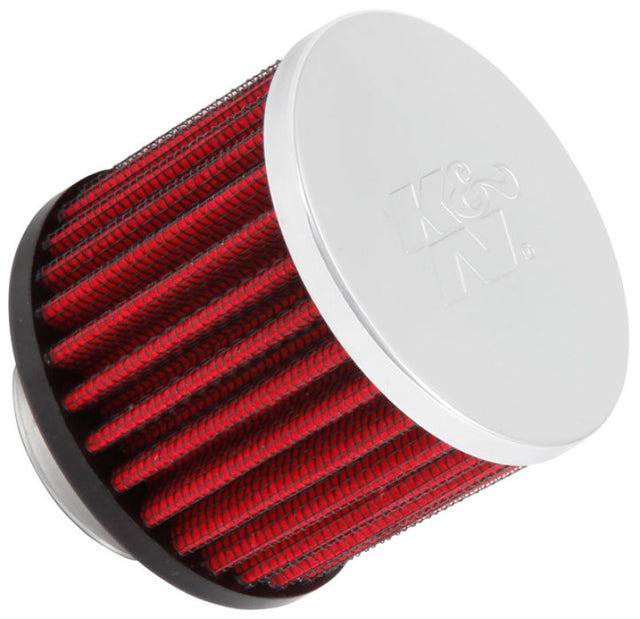 K&N 1.375 inch ID 3 inch OD 2.5 inch H Clamp On Crankcase Vent Filter K&N Engineering Air Filters - Universal Fit  AXOPROS
