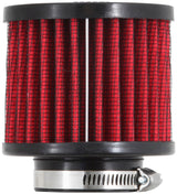 K&N 1.5in Flange ID x 3in OD x 2.5in H Rubber Base Crankcase Vent Filter K&N Engineering Air Filters - Universal Fit  AXOPROS