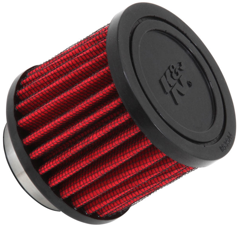 K&N 1.5in Flange ID x 3in OD x 2.5in H Rubber Base Crankcase Vent Filter K&N Engineering Air Filters - Universal Fit  AXOPROS