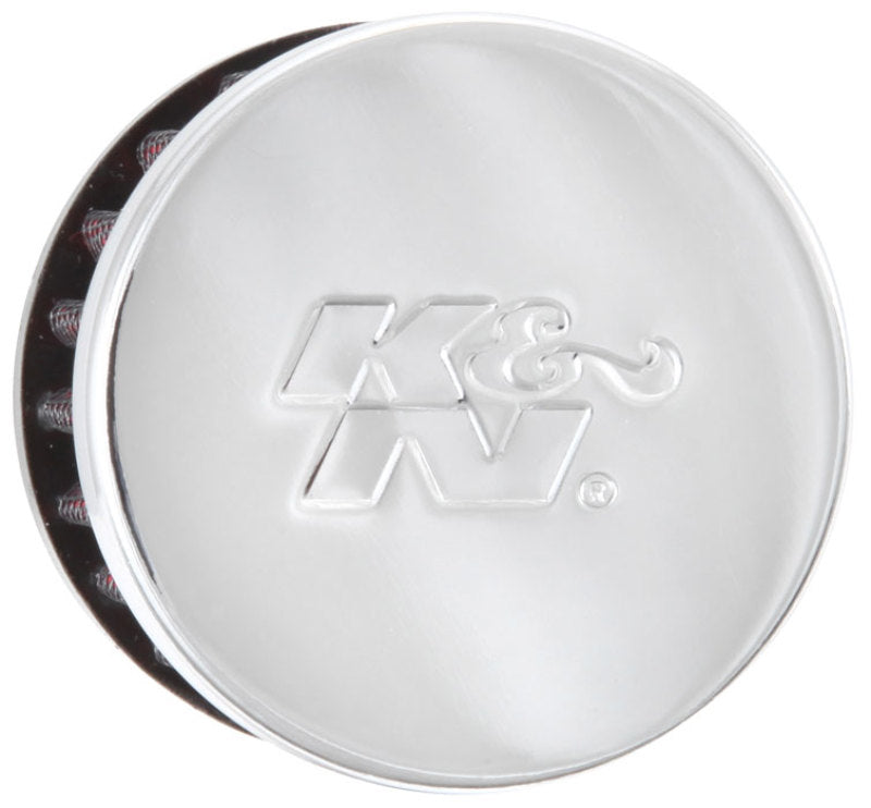 K&N 1in Flange ID x 2in OD x 1.5 inch H Rubber Base Crankcase Vent Filter K&N Engineering Air Filters - Universal Fit  AXOPROS