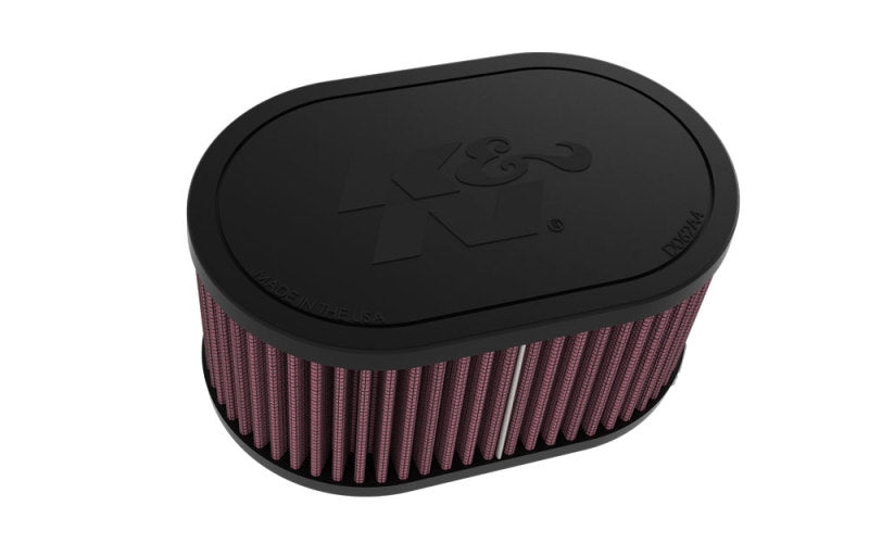 K&N 2-1/8in DUAL FLG 6-1/4 X 4inOD 3inH Universal Clamp-On Air Filter K&N Engineering Air Filters - Universal Fit  AXOPROS