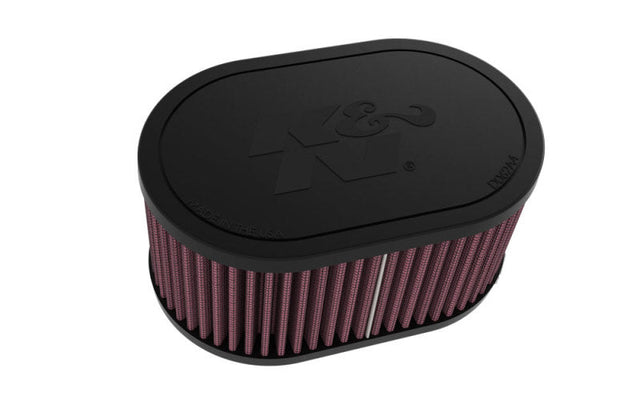 K&N 2-1/8in DUAL FLG 6-1/4 X 4inOD 3inH Universal Clamp-On Air Filter K&N Engineering Air Filters - Universal Fit  AXOPROS