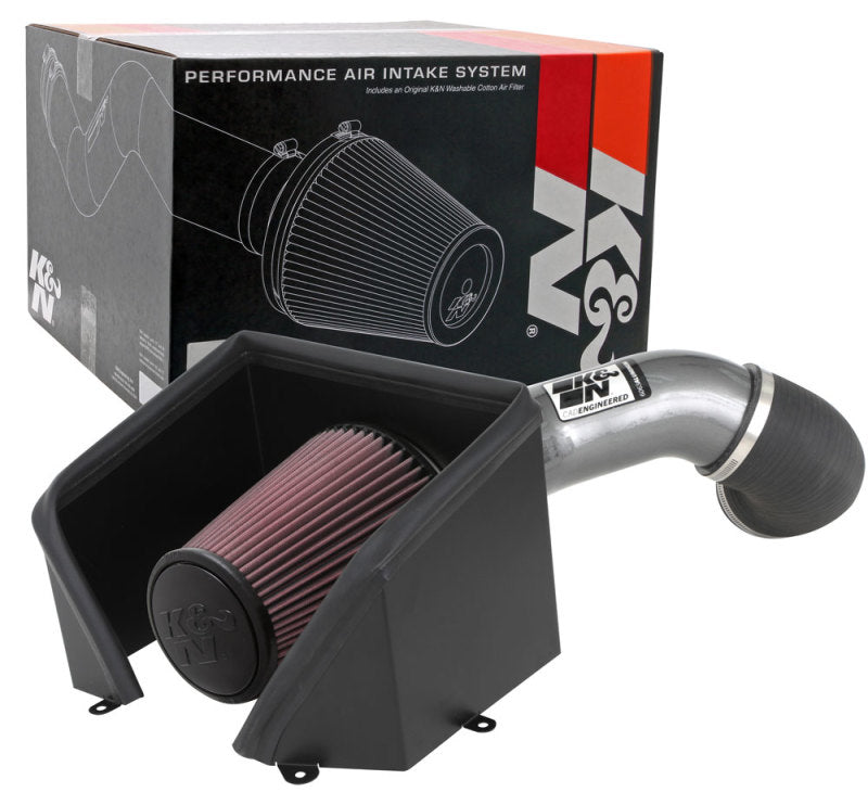 K&N 20-21 Chevy / GMC 2500/3500 6.6L V8 Performance Air Intake System K&N Engineering Cold Air Intakes  AXOPROS