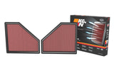 K&N 20-22 BMW M3 L6 3.0L F/I Replacement Air Filter K&N Engineering Air Filters - Drop In  AXOPROS