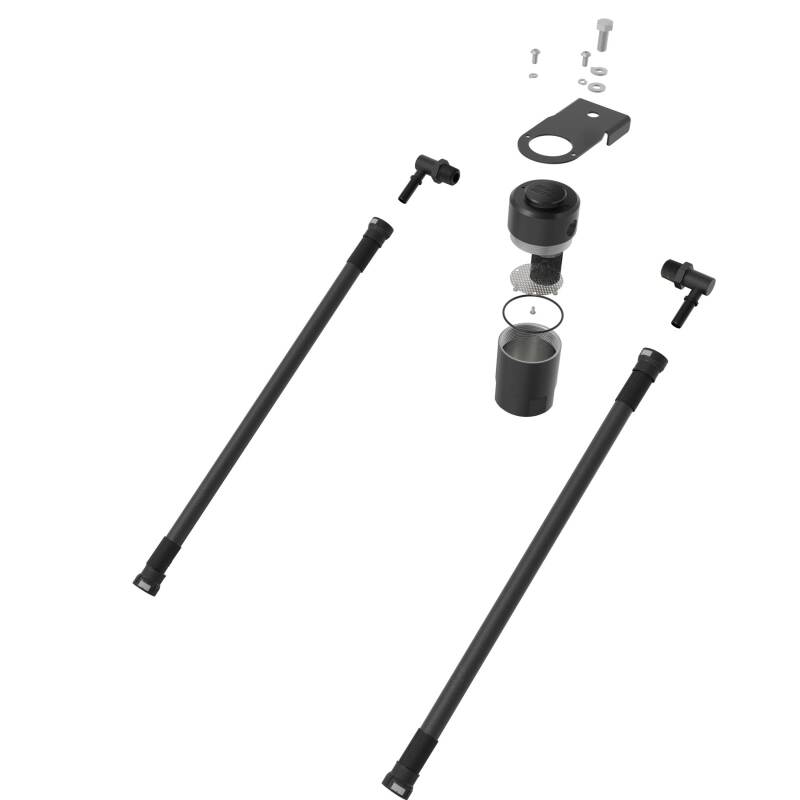 K&N 20-23 GM 2500/3500 6.6L Oil Separator Catch Can K&N Engineering Oil Separators  AXOPROS
