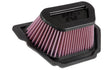 K&N 20-23 Yamaha YZF R1/M 998 Replacement Air Filter K&N Engineering Air Filters - Direct Fit  AXOPROS