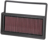 K&N 2008-2013 Fiat Abarth 1.4L Turbo Replacement Drop In Air Filter K&N Engineering Air Filters - Drop In  AXOPROS