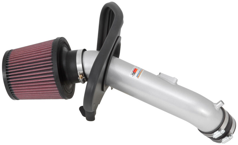 K&N 2013-14 Honda Accord 2.4L L4 69 Series Typhoon Air Intake System - Silver Cold Air Intake Kit K&N Engineering Cold Air Intakes  AXOPROS