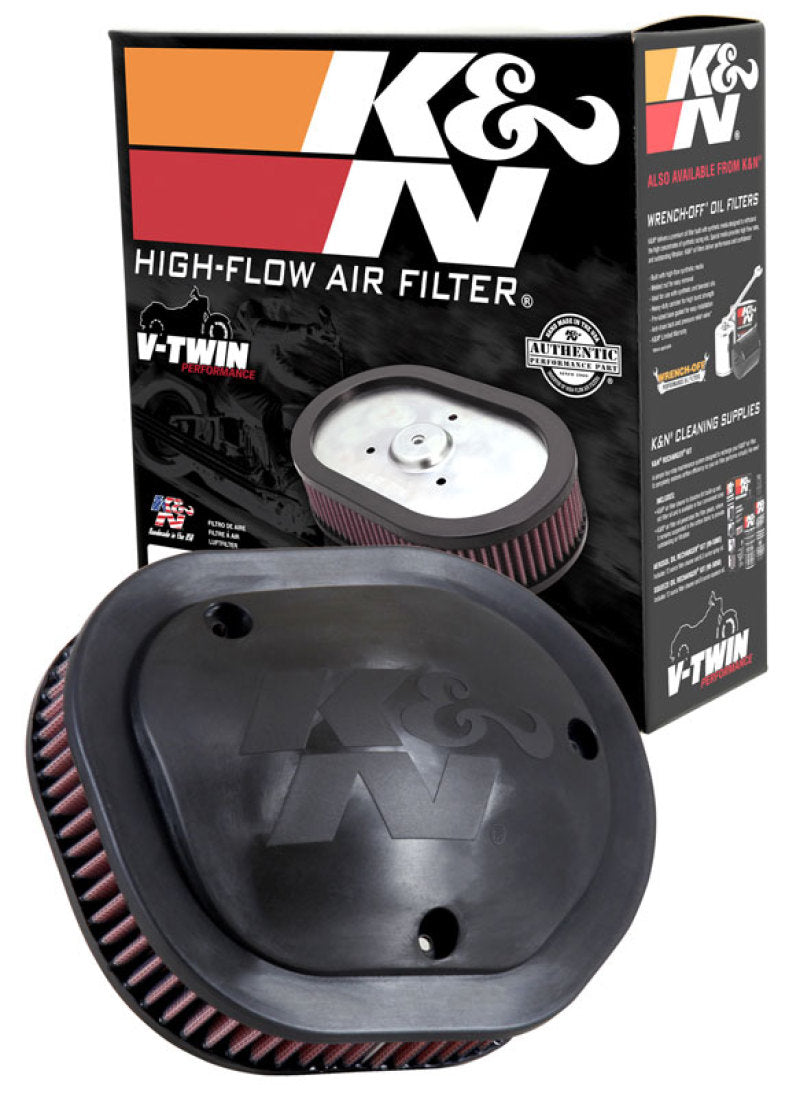K&N 2014 Indian Chief Classic 111 CI Replacement Drop In Air Filter K&N Engineering Air Filters - Direct Fit  AXOPROS