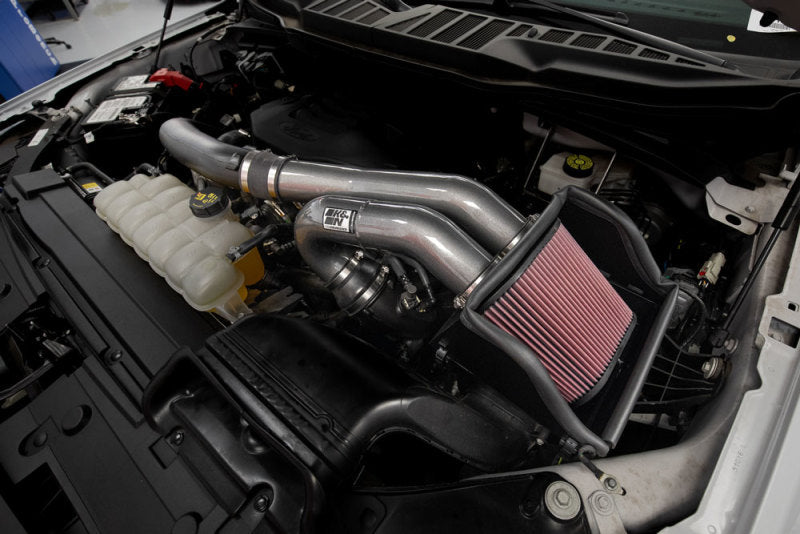 K&N 2015-22 Ford F-150 3.5L V6 Performance Air Intake System K&N Engineering Cold Air Intakes  AXOPROS