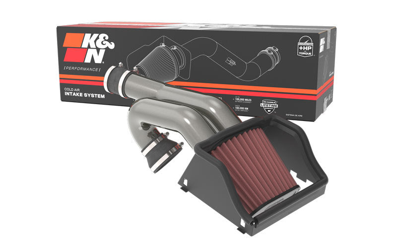 K&N 2015-22 Ford F-150 3.5L V6 Performance Air Intake System K&N Engineering Cold Air Intakes  AXOPROS