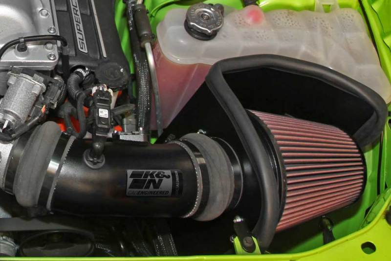 K&N 2015 Dodge Challenger/Charger 6.2L V8 Typhoon Short Ram Intake K&N Engineering Cold Air Intakes  AXOPROS
