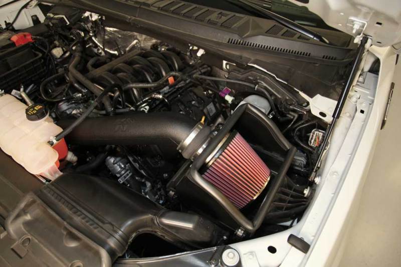 K&N 2015 Ford F-150 5.0L V8 Performance Intake Kit K&N Engineering Cold Air Intakes  AXOPROS