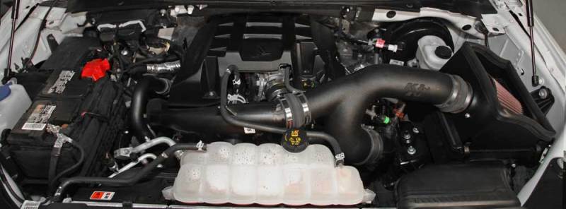 K&N 2015 FORD F150 2.7L V6 Performance Intake Kit K&N Engineering Cold Air Intakes  AXOPROS