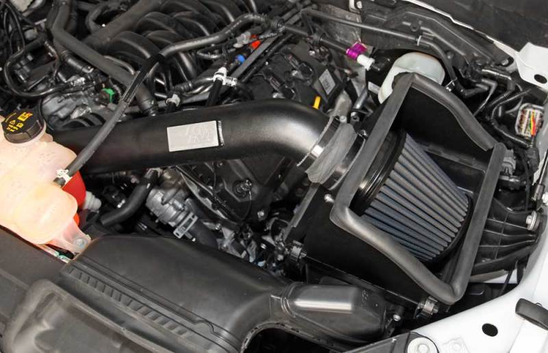 K&N 2015 Ford F150 5.0L V8 Blackhawk Performance Intake Kit K&N Engineering Cold Air Intakes  AXOPROS