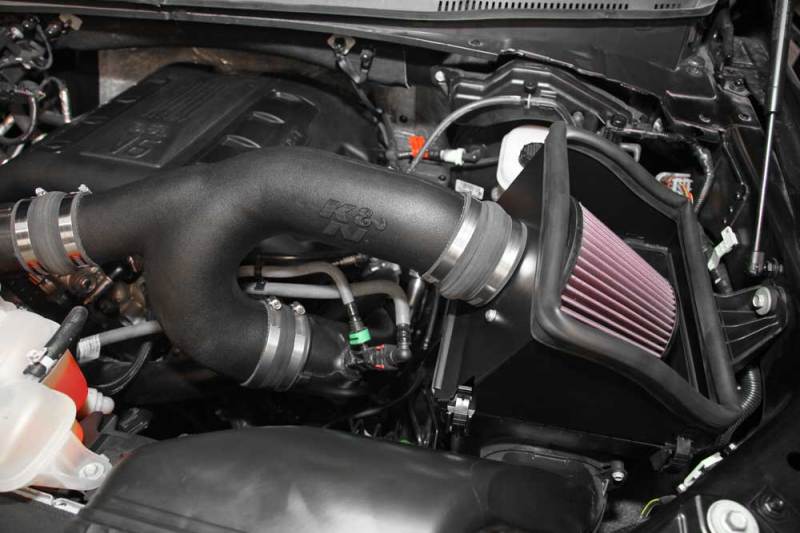 K&N 2015 Ford F150 EcoBoost V6-3.5L 57 Series FIPK Performance Intake Kit K&N Engineering Cold Air Intakes  AXOPROS