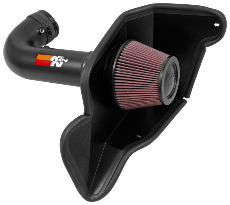 K&N 2016-2017 Ford Mustang Shelby 5.2L V8 Typhoon Cold Air Intake System K&N Engineering Cold Air Intakes  AXOPROS