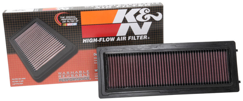 K&N 2016 Alfa Romeo Giulia L4-2.0L F/I Replacement Drop In Air Filter K&N Engineering Air Filters - Drop In  AXOPROS