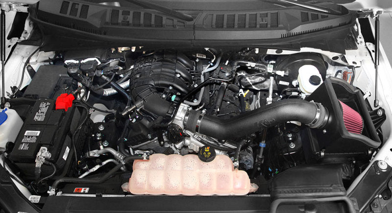 K&N 2016 Ford F-150 3.5L AirCharger Performance Intake - AXOPROS