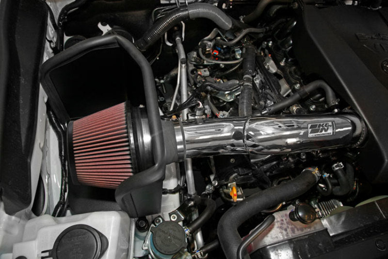 K&N 2016 Toyota Tacoma 3.5L-V6 High Flow Performance Kit K&N Engineering Cold Air Intakes  AXOPROS