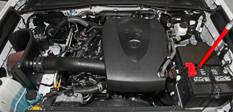 K&N 2016 Toyota Tacoma V6 3.5L AirCharger Performance Intake K&N Engineering Cold Air Intakes  AXOPROS