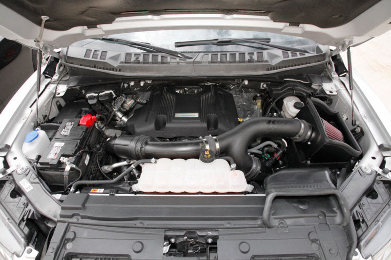K&N 2017-2018 Ford F-150 Ecoboost 3.5L F/I AirCharger Performance Intake K&N Engineering Cold Air Intakes  AXOPROS