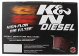 K&N 2017 Ford F250 Super Duty V8-6.7L DSL Replacement Drop In Air Filter K&N Engineering Air Filters - Drop In  AXOPROS