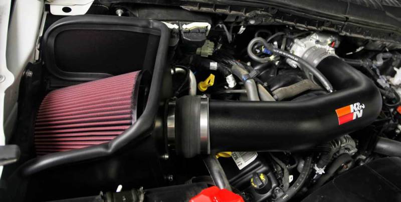 K&N 2017 Ford F250 V8-6.2L F/I Performance Air Intake Kit K&N Engineering Cold Air Intakes  AXOPROS