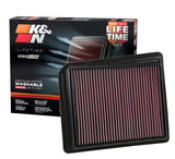 K&N 2017 Nissan Titan V8-5.6L F/I Drop In Replacement Air Filter K&N Engineering Air Filters - Drop In  AXOPROS