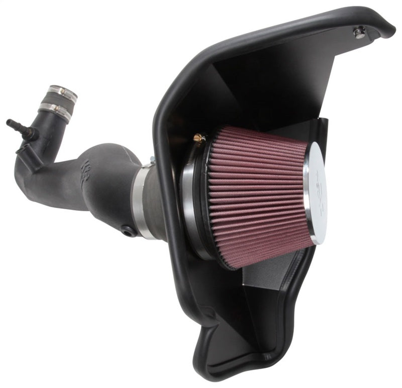 K&N 2018 Ford Mustang L4-2.3L F/I Aircharger Performance Intake K&N Engineering Cold Air Intakes  AXOPROS