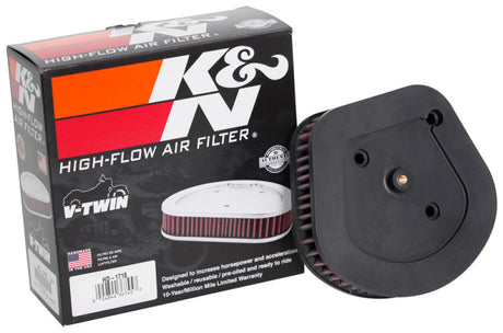 K&N 2018 Harley Davidson FXLR Low Rider Replacement Drop In Air Filter K&N Engineering Air Filters - Direct Fit  AXOPROS