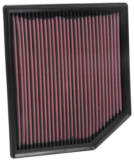 K&N 2018 Jeep Grand Cherokee V8-6.2L F/I Replacement Drop In Air Filter K&N Engineering Air Filters - Drop In  AXOPROS