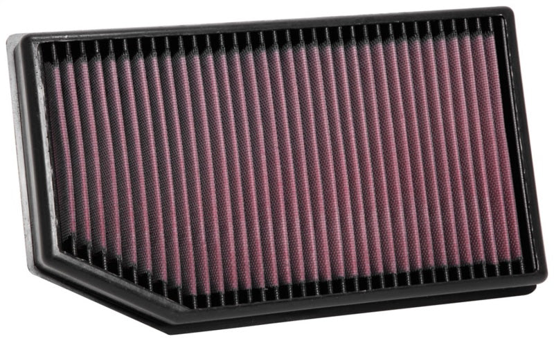K&N 2018 Jeep Wrangler JL 2.0L/3.6L F/I Drop In Air Filter K&N Engineering Air Filters - Drop In  AXOPROS