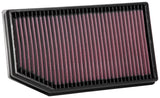 K&N 2018 Jeep Wrangler JL 2.0L/3.6L F/I Drop In Air Filter K&N Engineering Air Filters - Drop In  AXOPROS