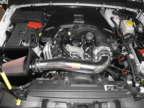 K&N 2018 Jeep Wrangler JL V6-3.6L High Flow Performance Kit K&N Engineering Cold Air Intakes  AXOPROS