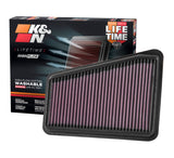 K&N 2018 Kia Stinger GT V6-3.3L Left Side Drop In Air Filter K&N Engineering Air Filters - Drop In  AXOPROS